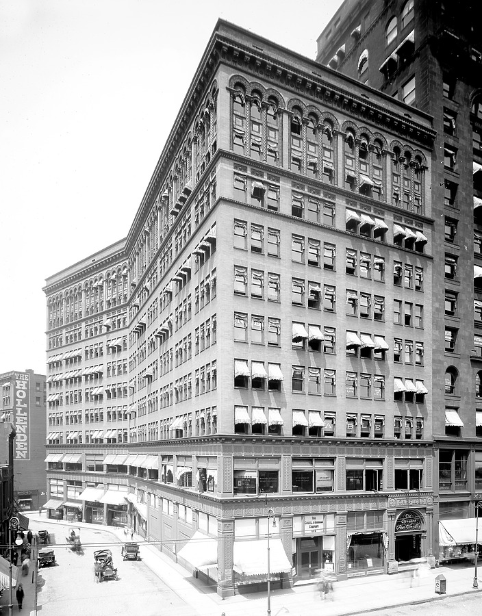 Vintage view from the south