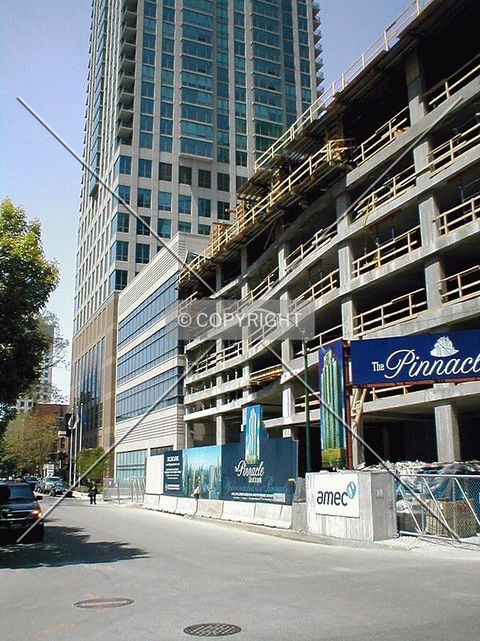 Looking west along Erie Street