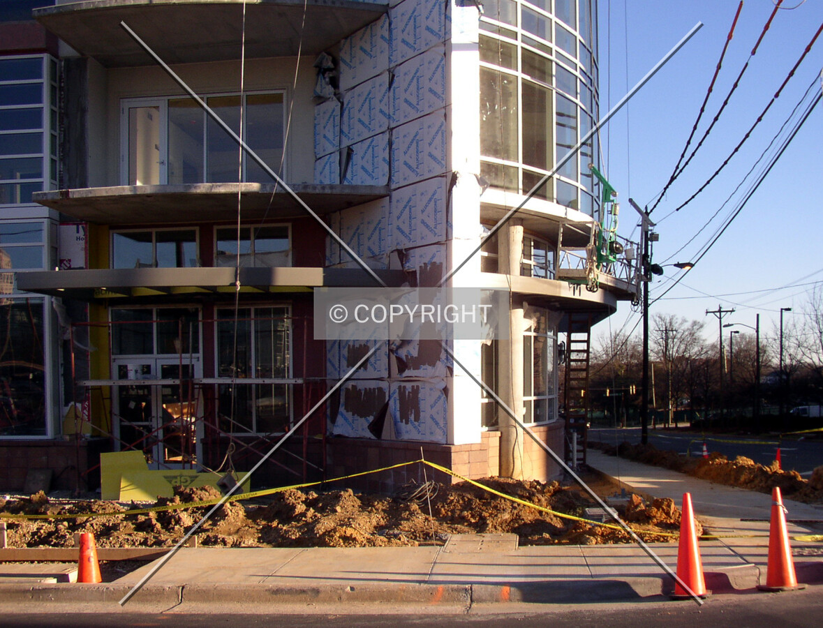 Southwest corner at East 6th and North Davidson