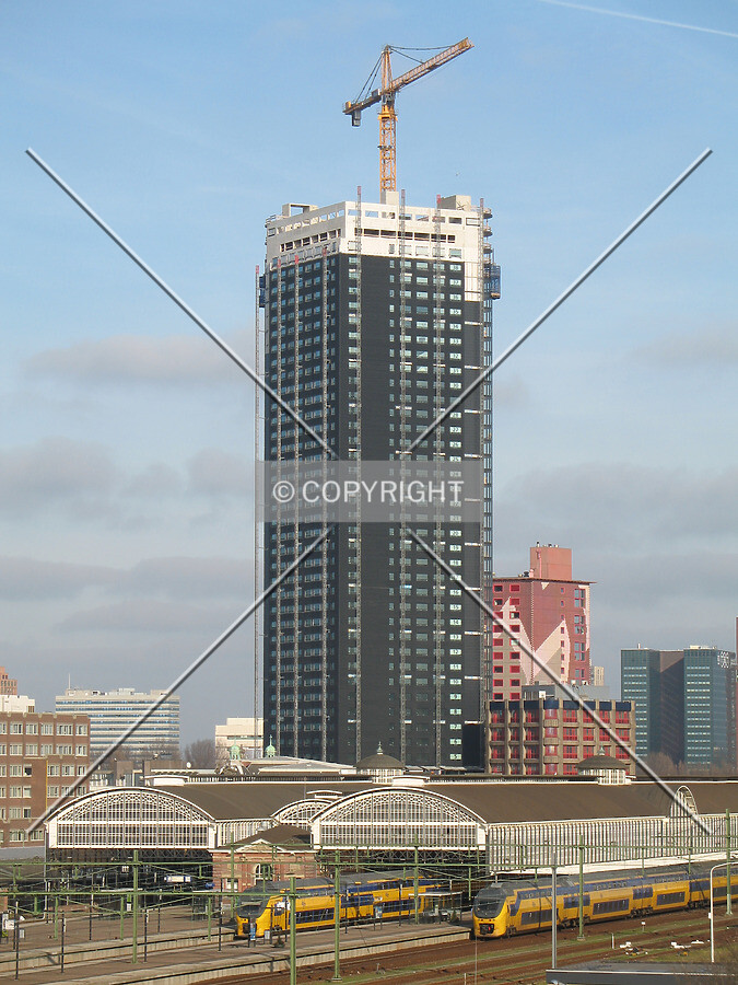 View from the roof of the Megastores