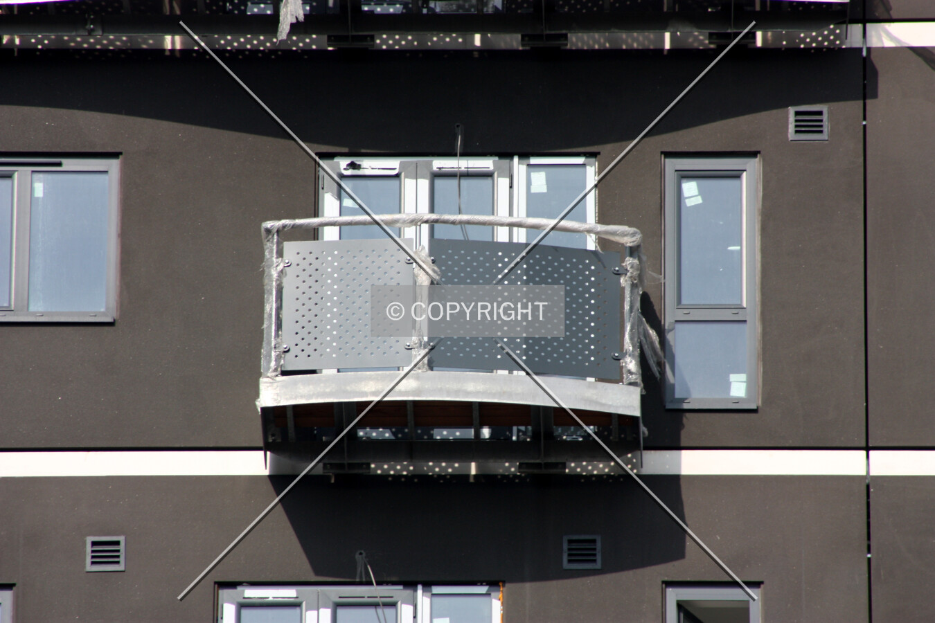 View of the balcony