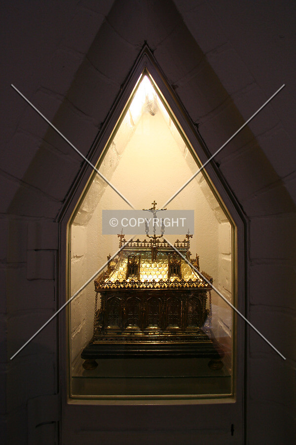 Niche with reliquary