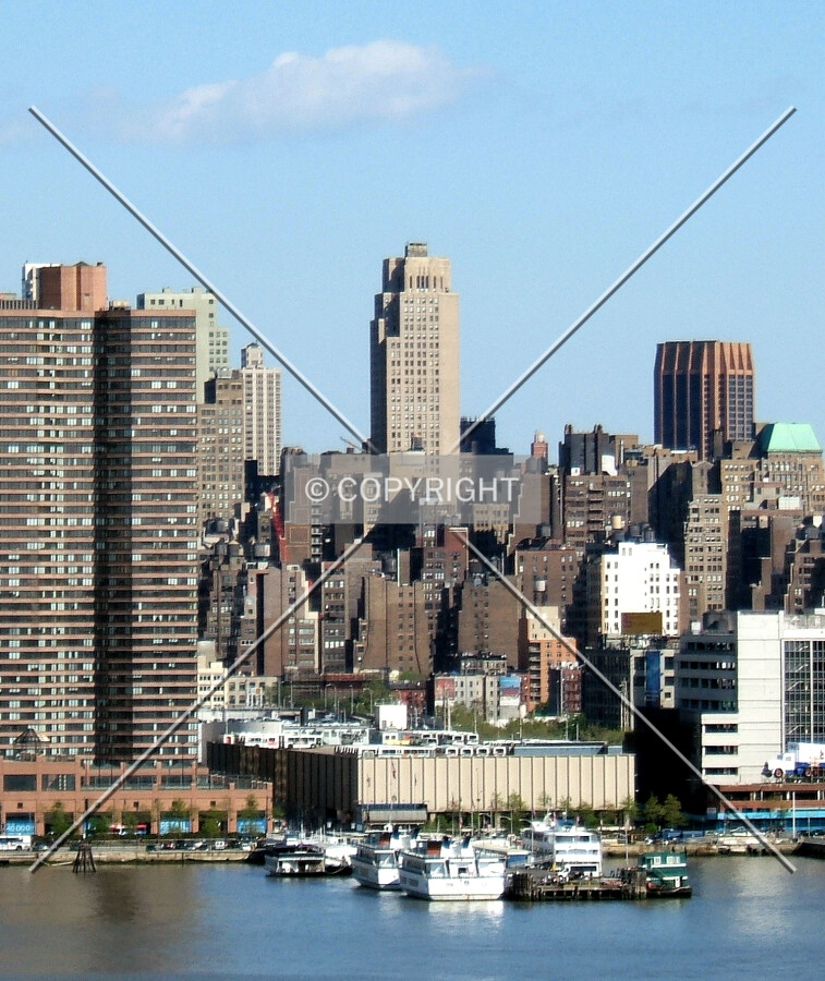 View from the northwest on the skyline