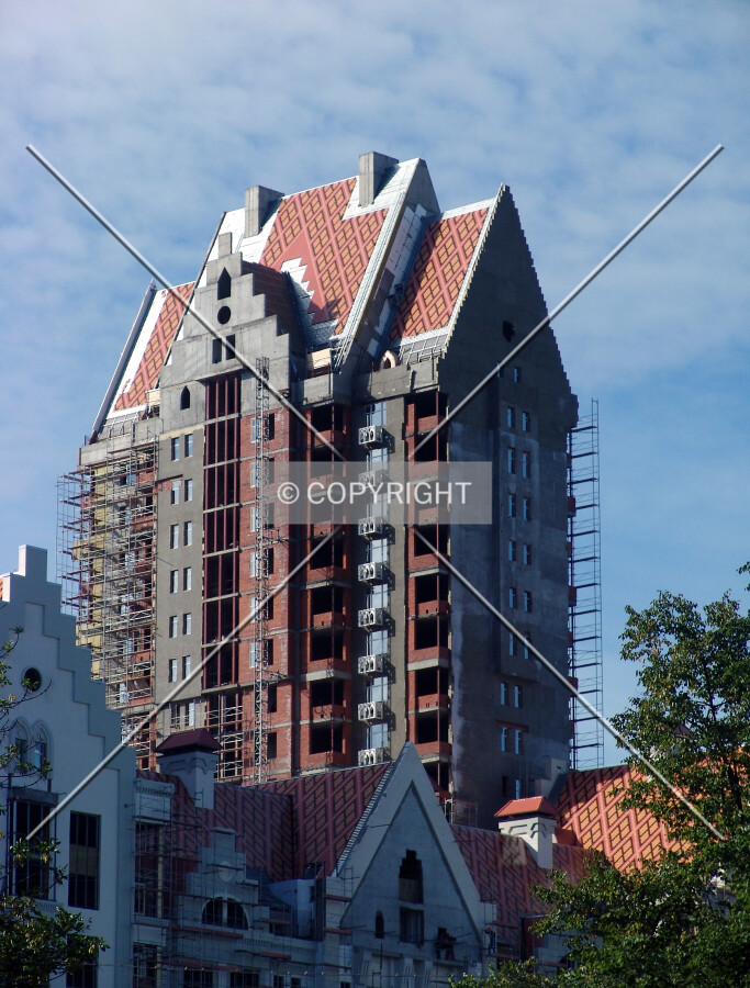 The western tower