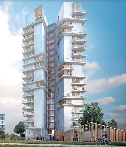 First rendering of the project.