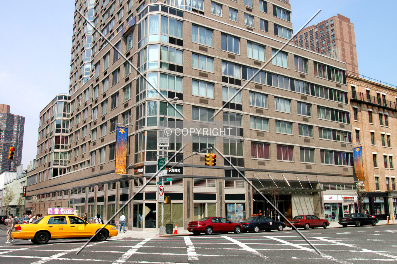 View from the southeast
