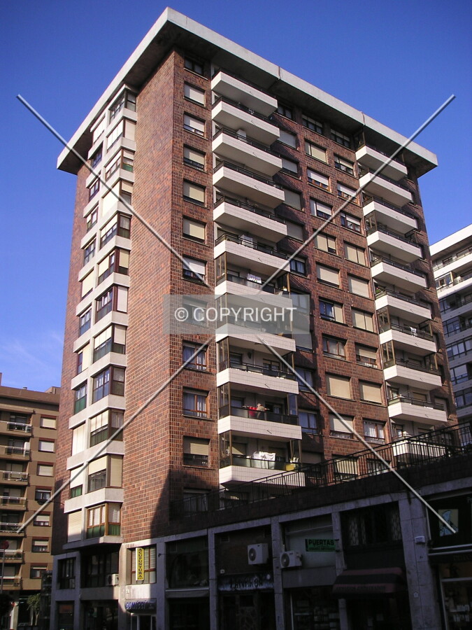 View of the south and west facades