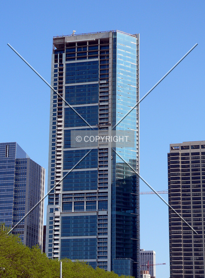 View to the north from Lakeshore Drive