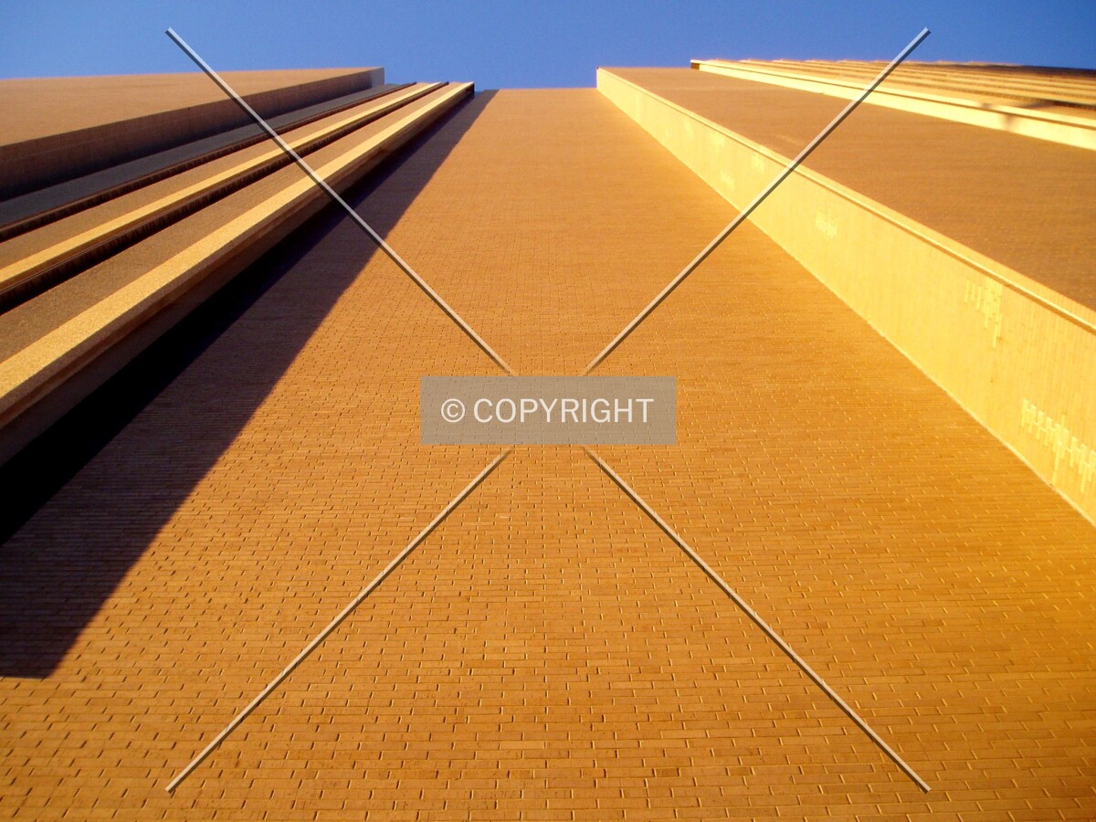 Looking up the south side