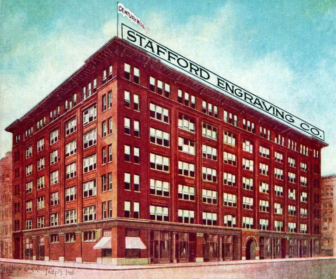 Vintage view from the southeast