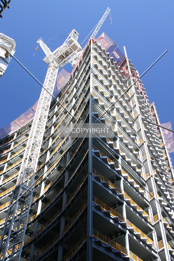 Looking up from the junction of Lime Street and Fenchurch Avenue