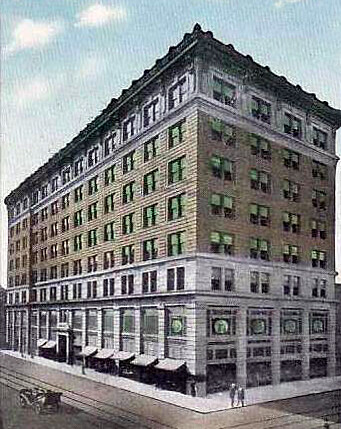Vintage view from the northeast