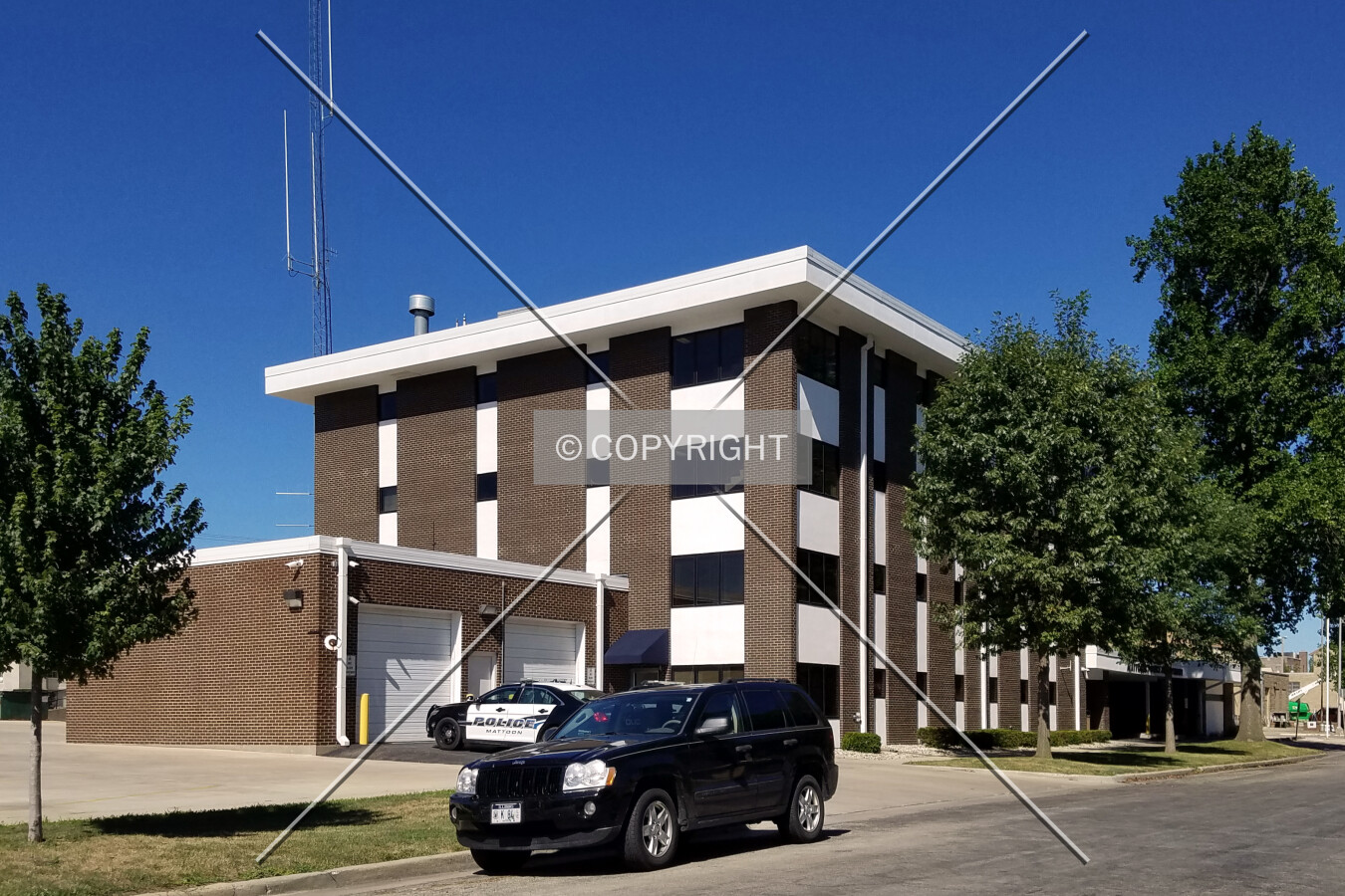 View from the southwest; July 29, 2017