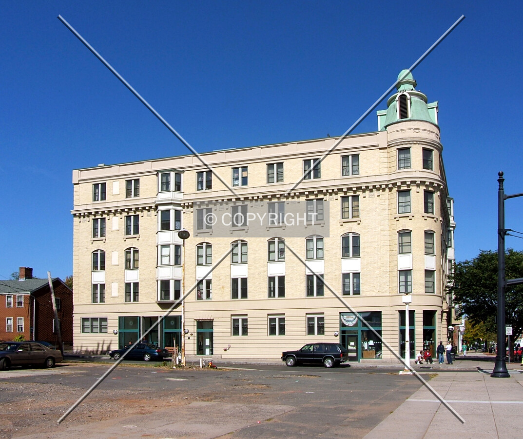 View from the southeast