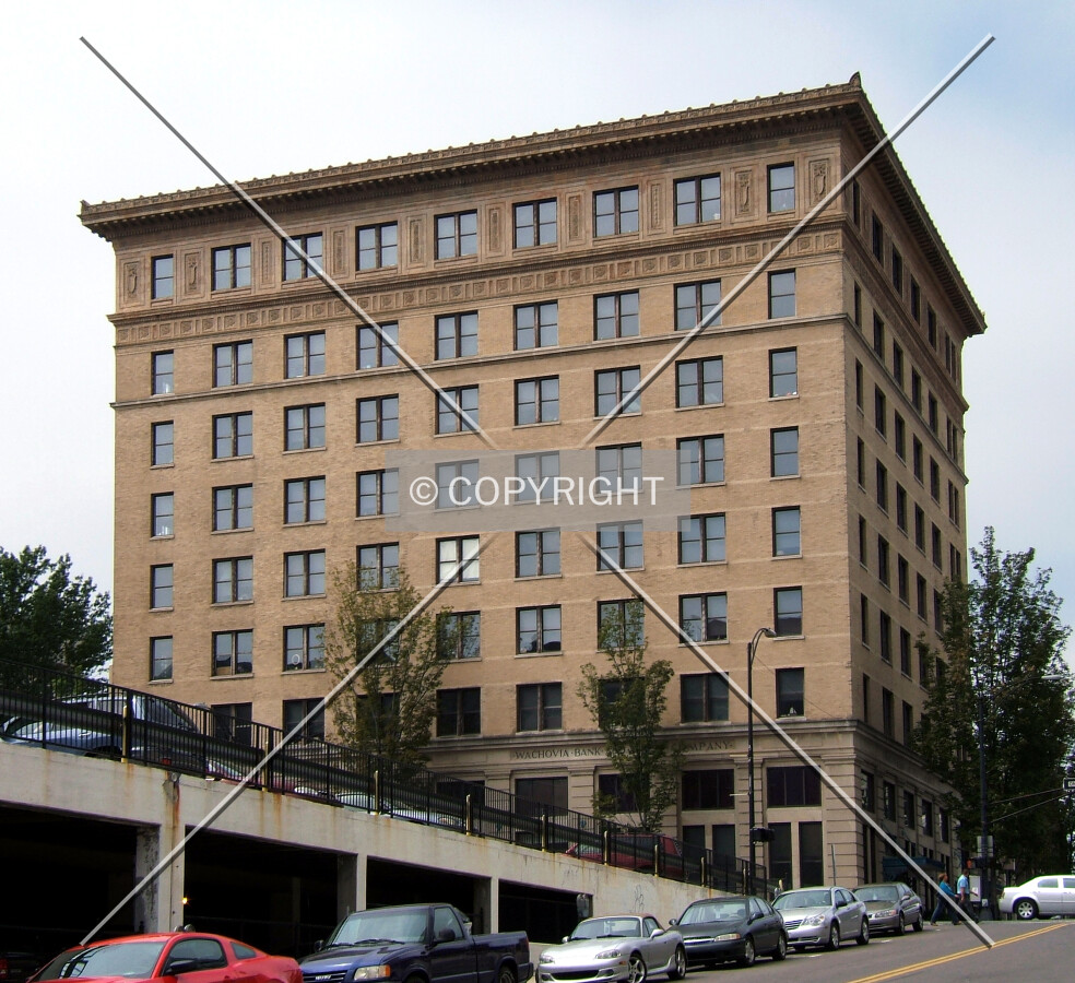 View from the northeast on 3rd Street