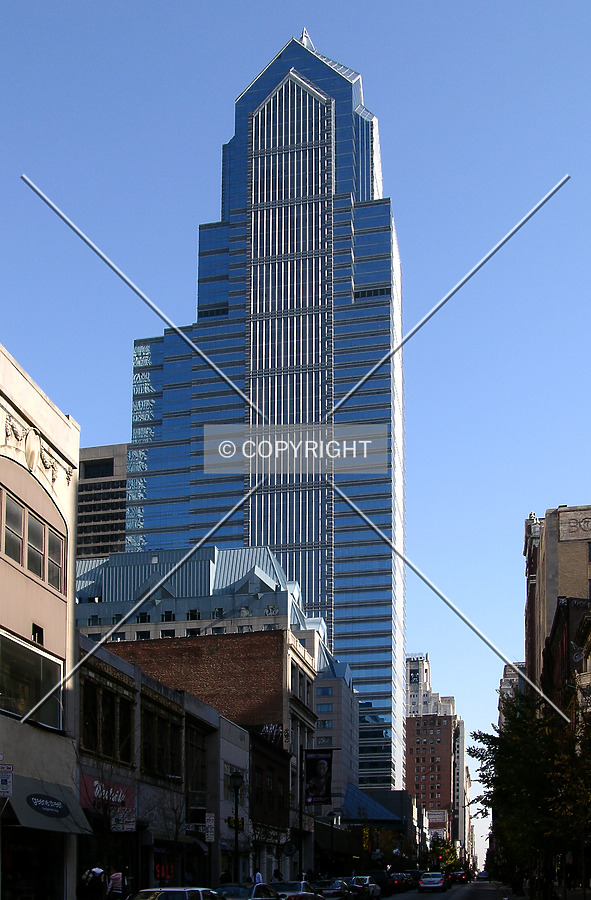 Looking east from Chestnut Street
