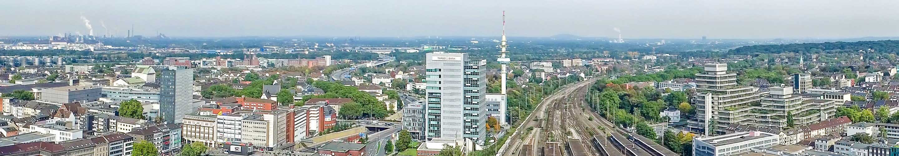 Panorama of Duisburg