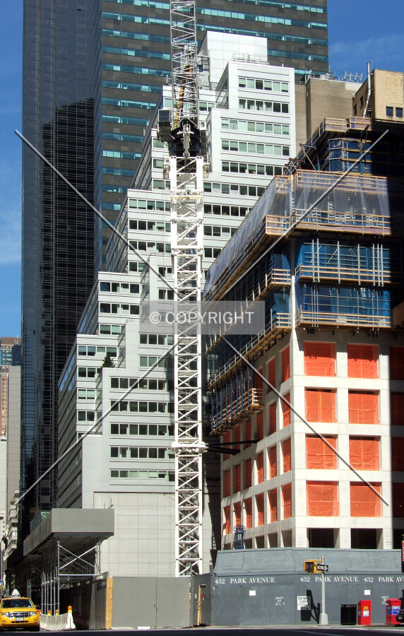 View from the southeast at 56th Street and Park Avenue