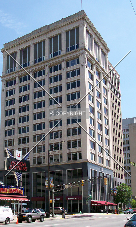 Looking east from Washington Street