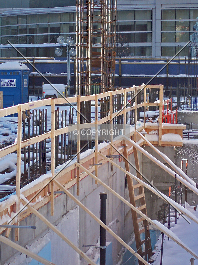 Northern edge of the core base, viewed from McClurg Court
