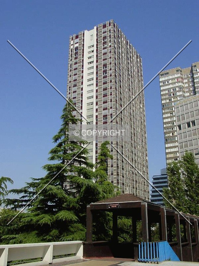 View from the platform above Place Brazzaville
