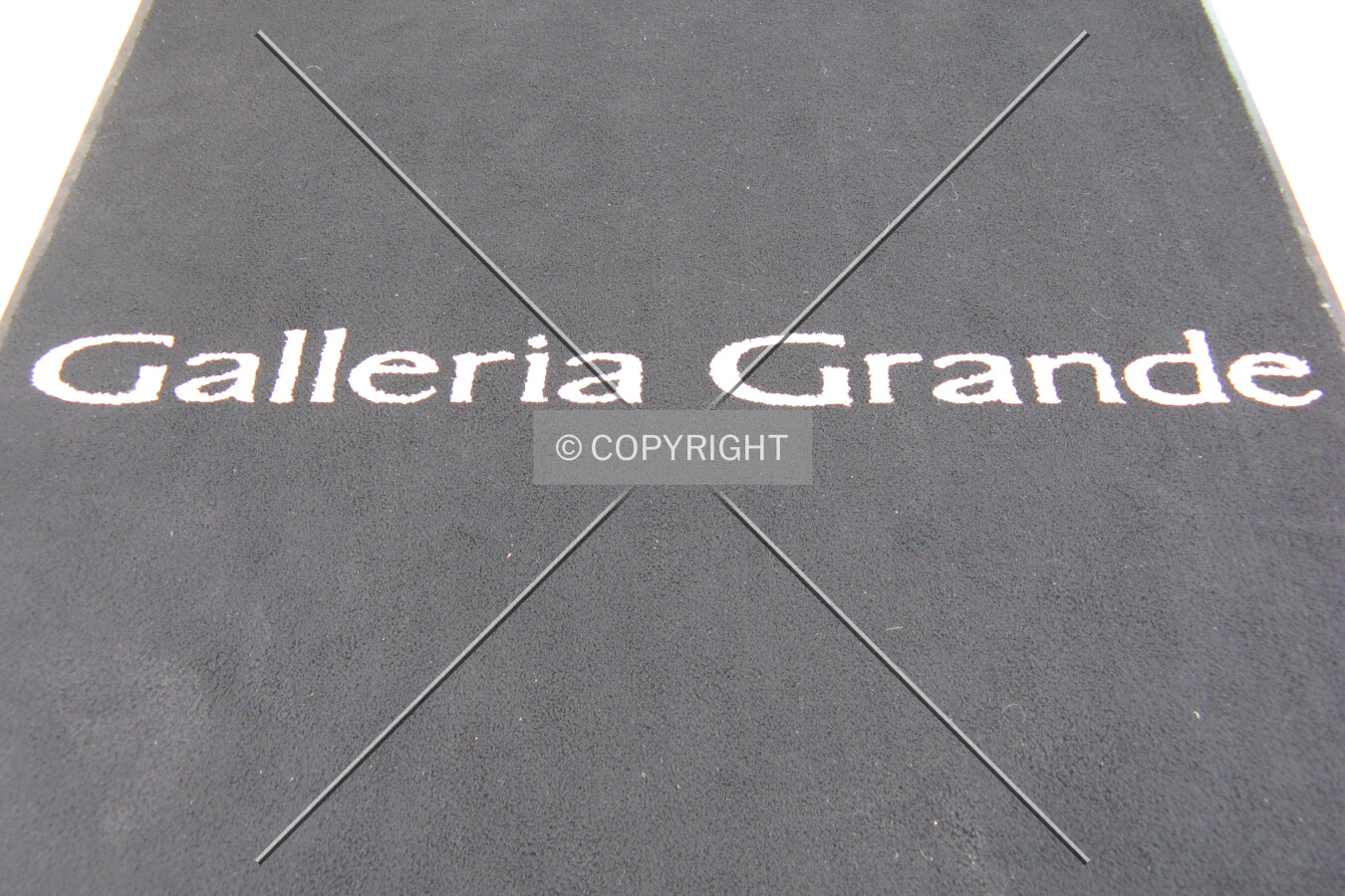 Doormat at the front entrance