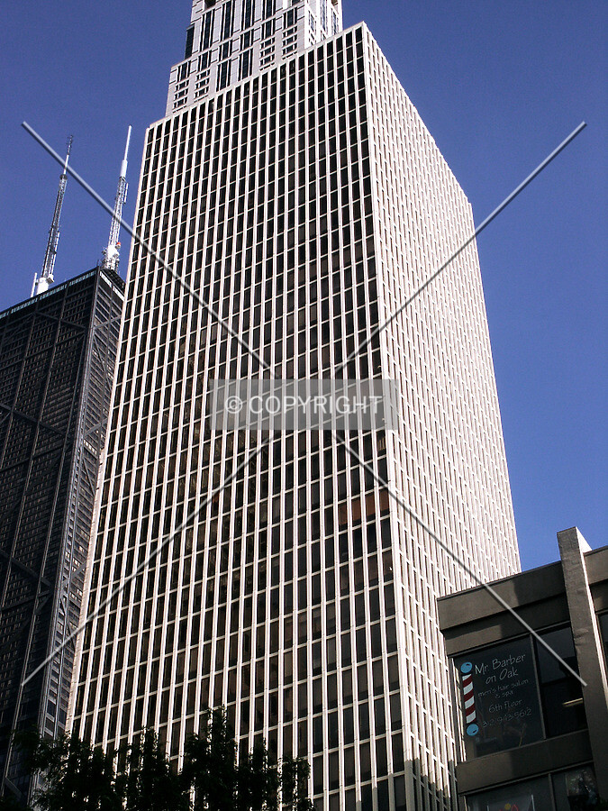 Looking up from the northwest