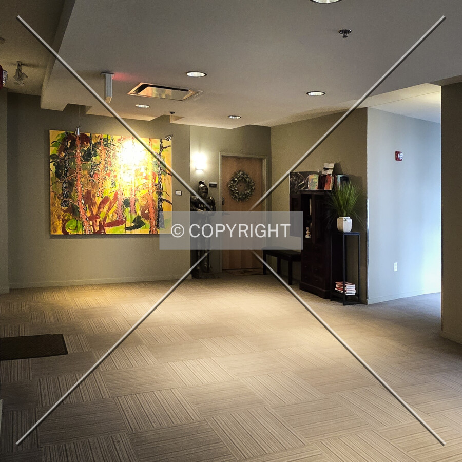 10th floor hallway; April 23, 2024