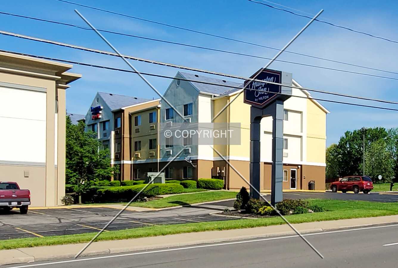 Southeast view; May 25, 2020