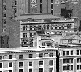 Vintage view from the southwest