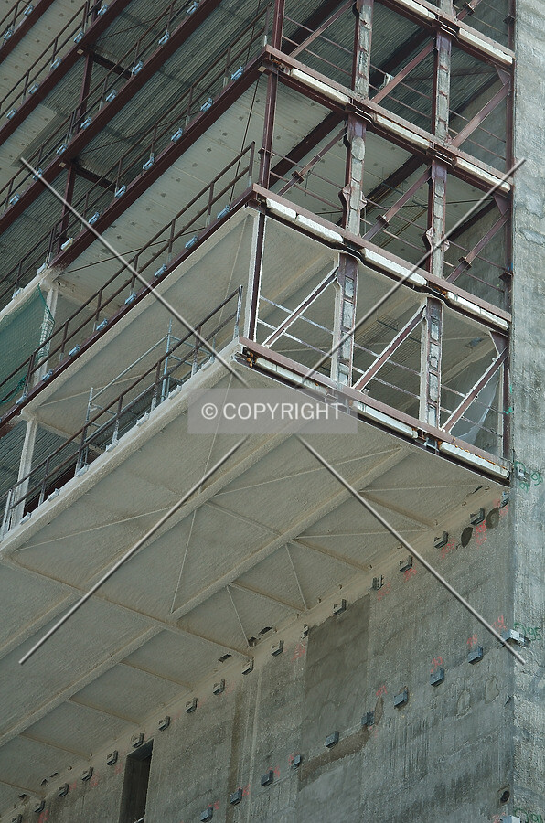 Projection above the base
