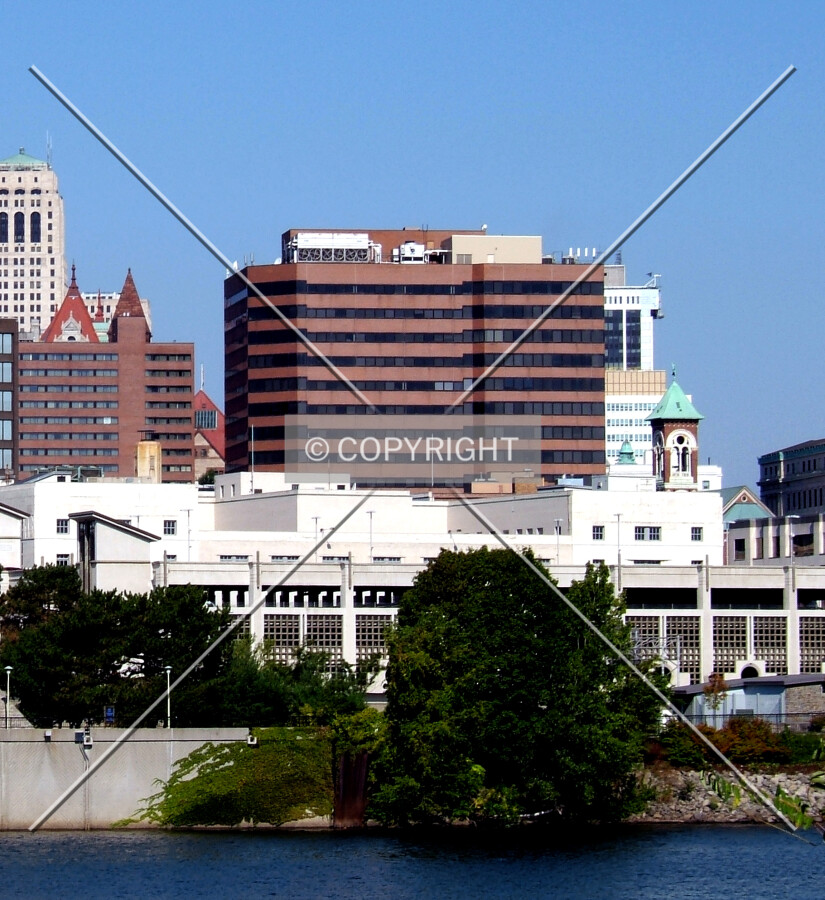 View from the southeast
