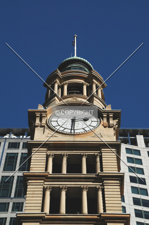 North side of the clock tower
