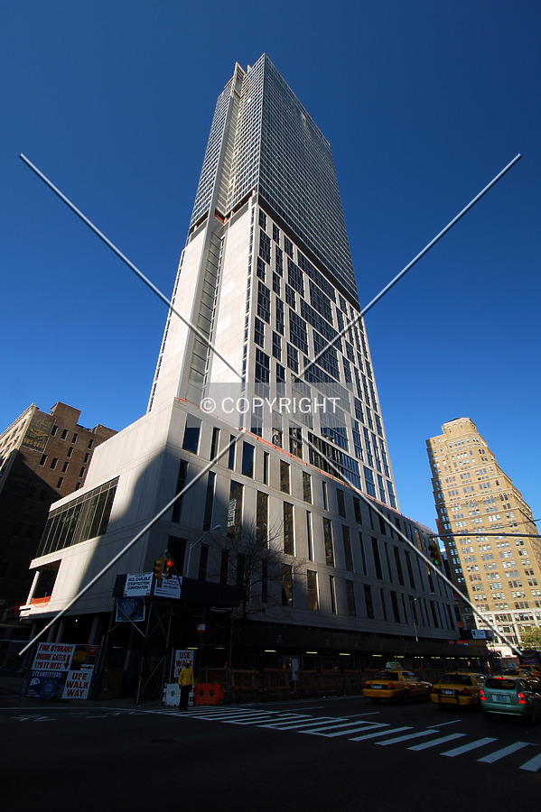 Viewed from the south along 6th Avenue
