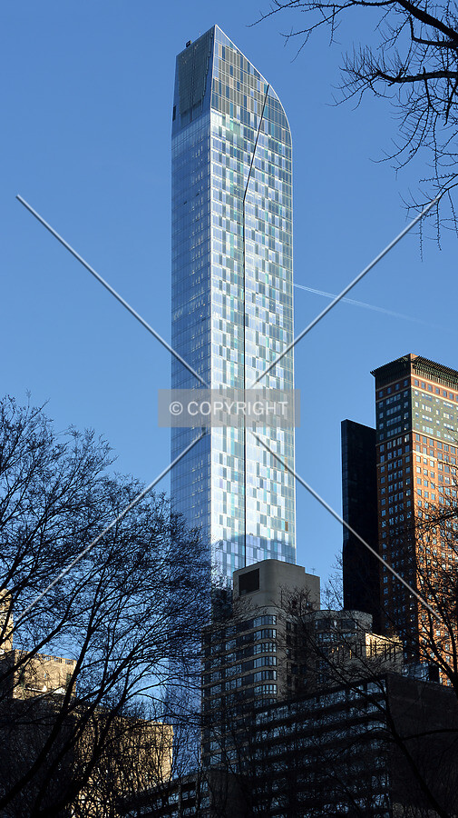 View from the northwest across Central Park