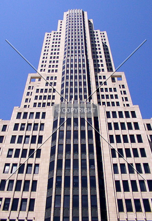Looking up the east side