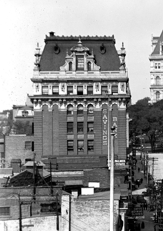 Vintage view from the southeast