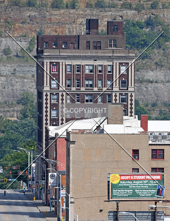 View from the northwest
