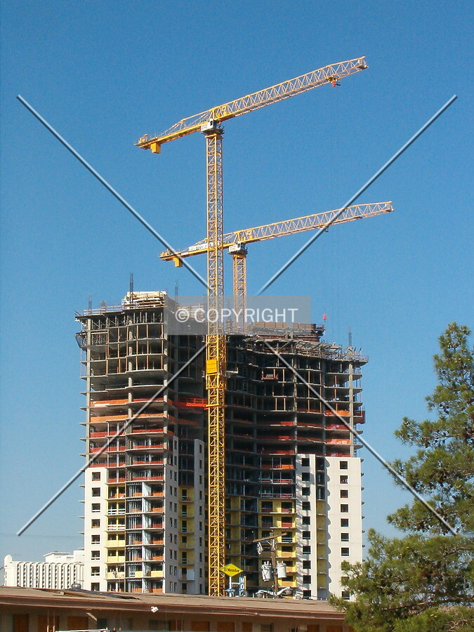 View from the grounds of The Stratosphere