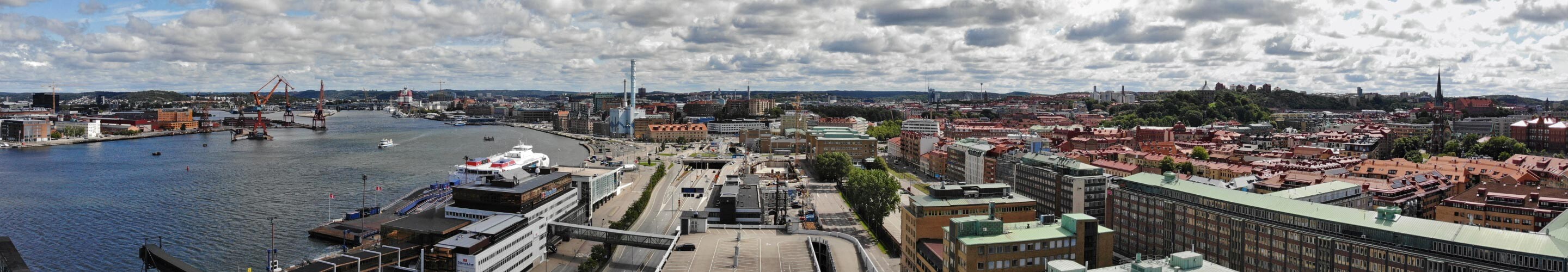 Panorama of Gothenburg