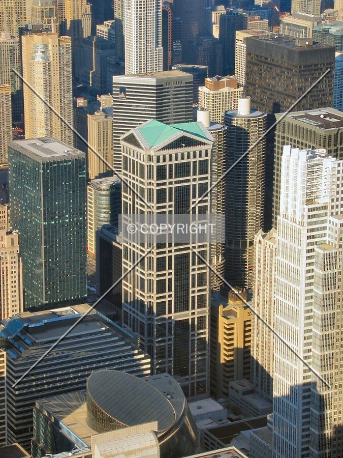 In the skyscraper neighborhood, from the Sears Tower Skydeck