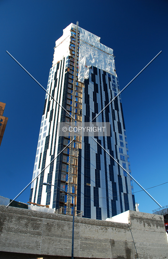 Looking up the southeast side