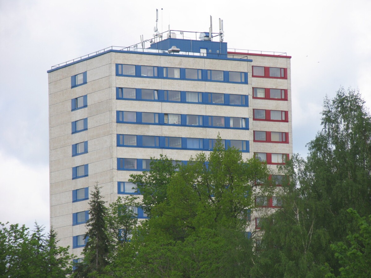 View across the park