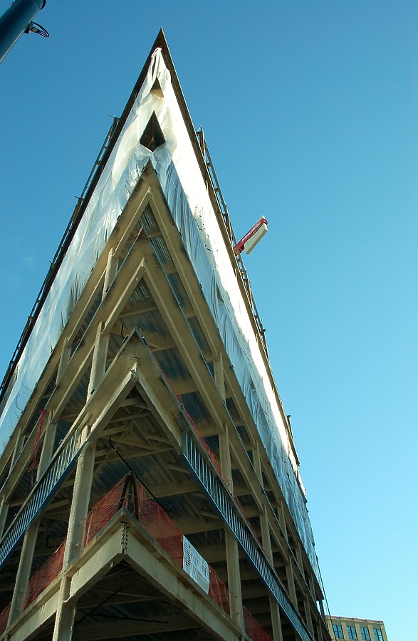 Northern tip of the triangle
