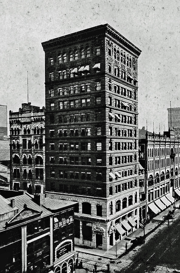 Vintage view from the south