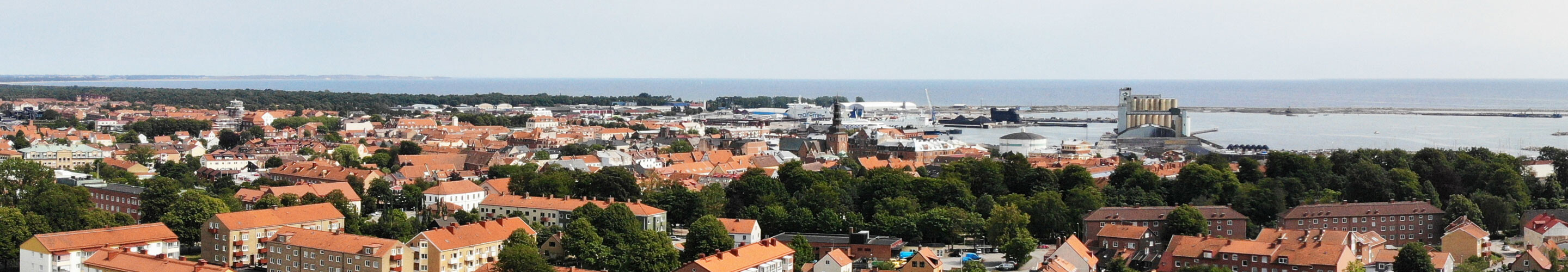Panorama of Ystad