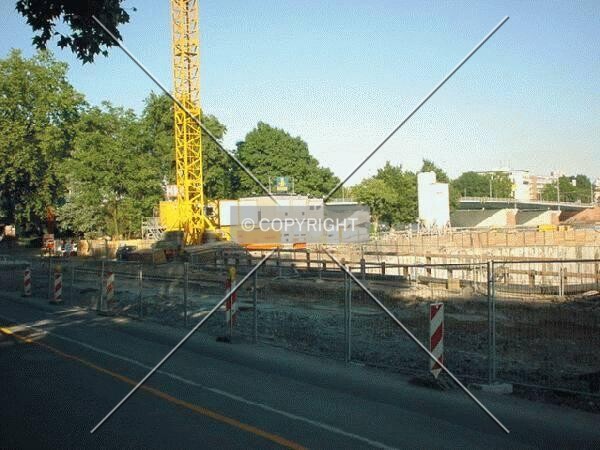 The building site (eastern part)