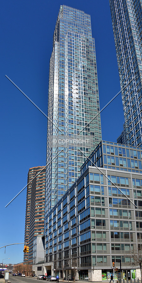 View from the southeast on 41st Street