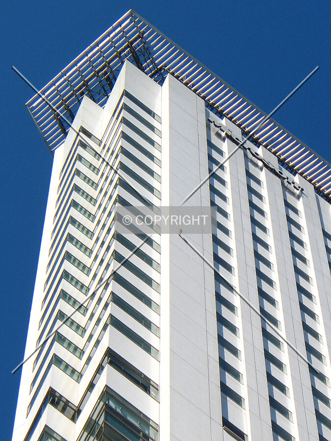 Looking up from the southeast