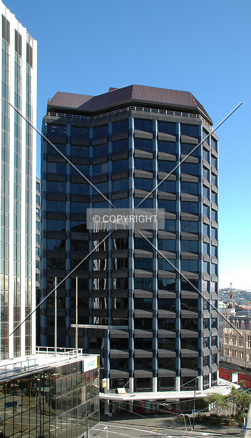 Elevated view from the south